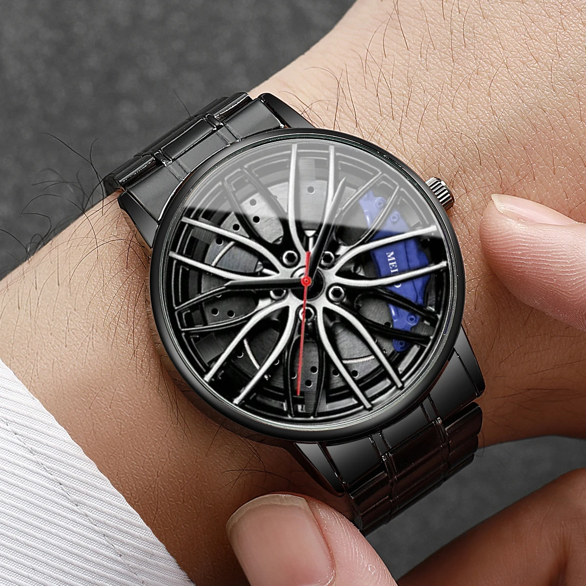 1PC ความประหลาดใจนาฬิกาลึกลับ  - Fashion Mens Watches บทวิจารณ์และราคา