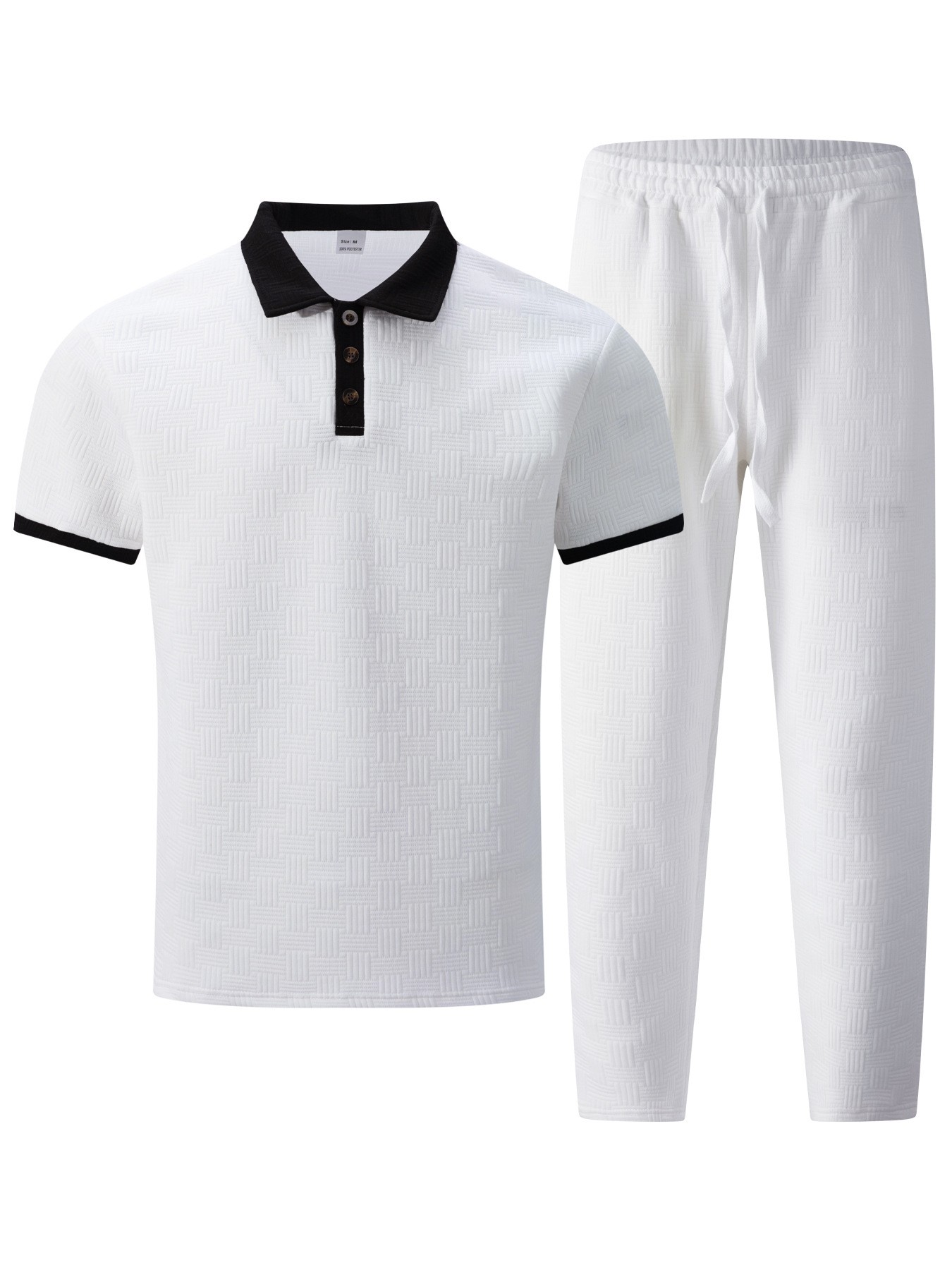 ชุดเสื้อโปโลและกางเกงขายาว 2 ช - Men'S Fashion Polo บทวิจารณ์และราคา