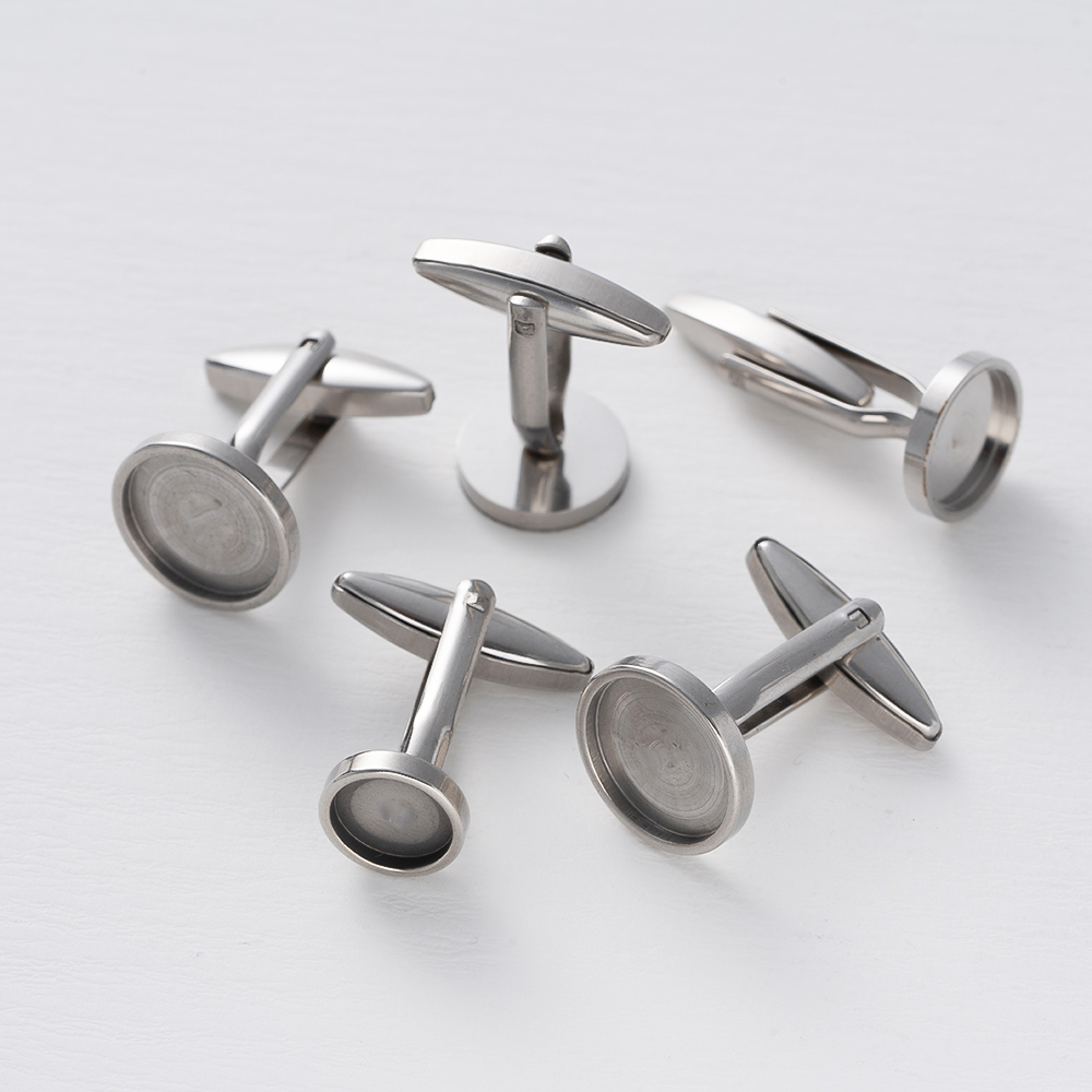 ตัวเรือนกระดุมข้อมือสแตนเลส 5  - Men'S Fashion Rings บทวิจารณ์และราคา
