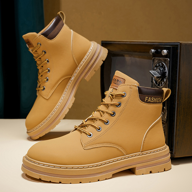 รองเท้าบูทผู้ชายแบบคลาสสิกทรงก - Mens Fashion Modern บทวิจารณ์และราคา
