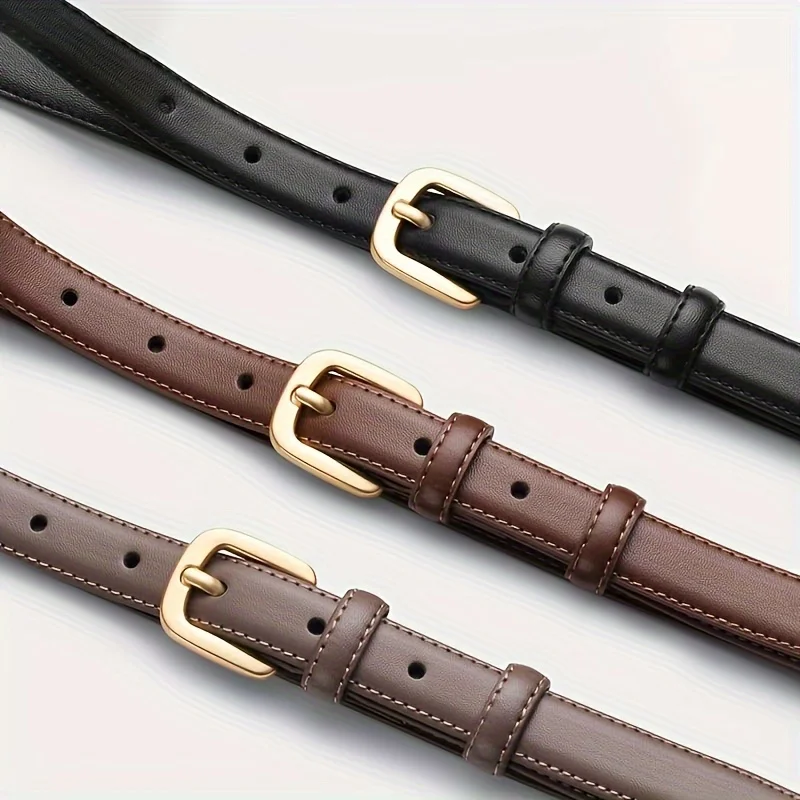 เข็มขัดแฟชั่นลําลอง 2 แพ็คพร้อ - Leather Belt Braided บทวิจารณ์และราคา