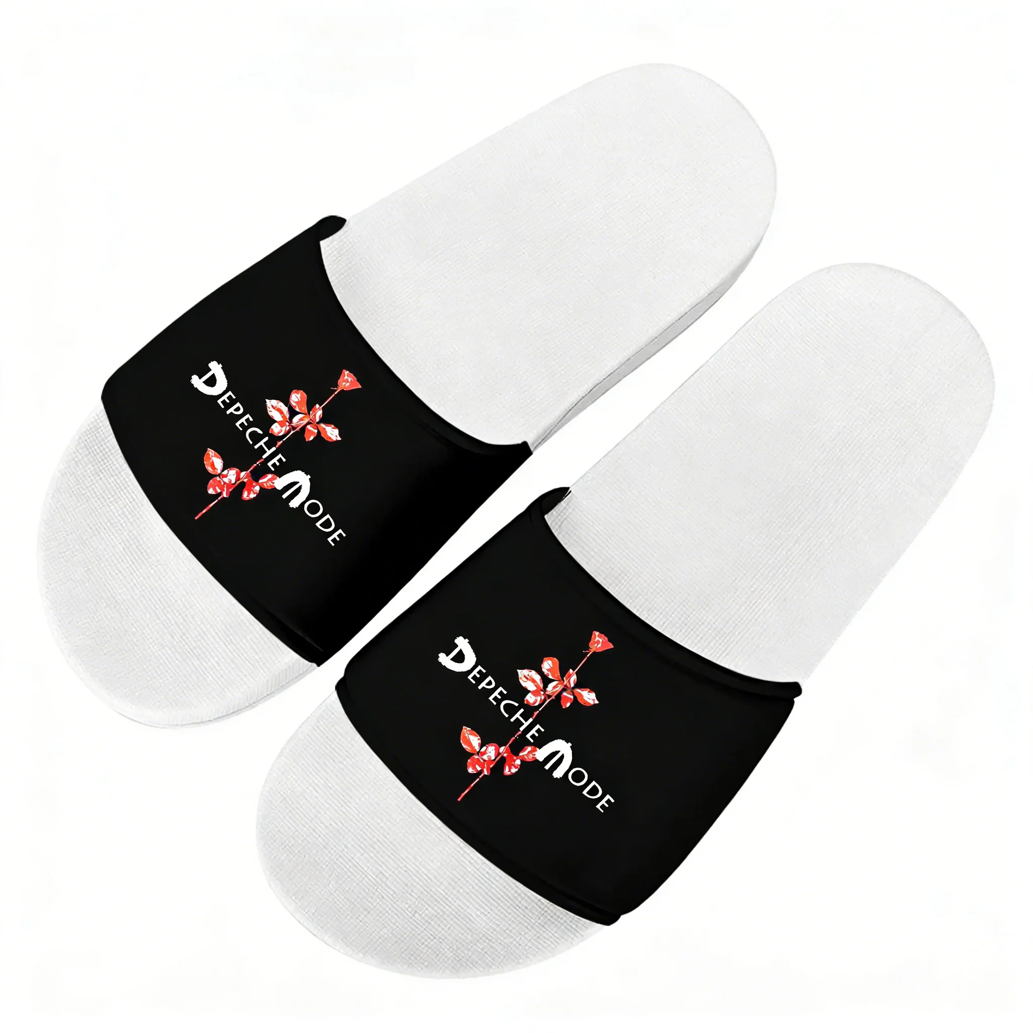 รองเท้าแตะวงดนตรี Depeche Rock - Mens Fashion Modern บทวิจารณ์และราคา