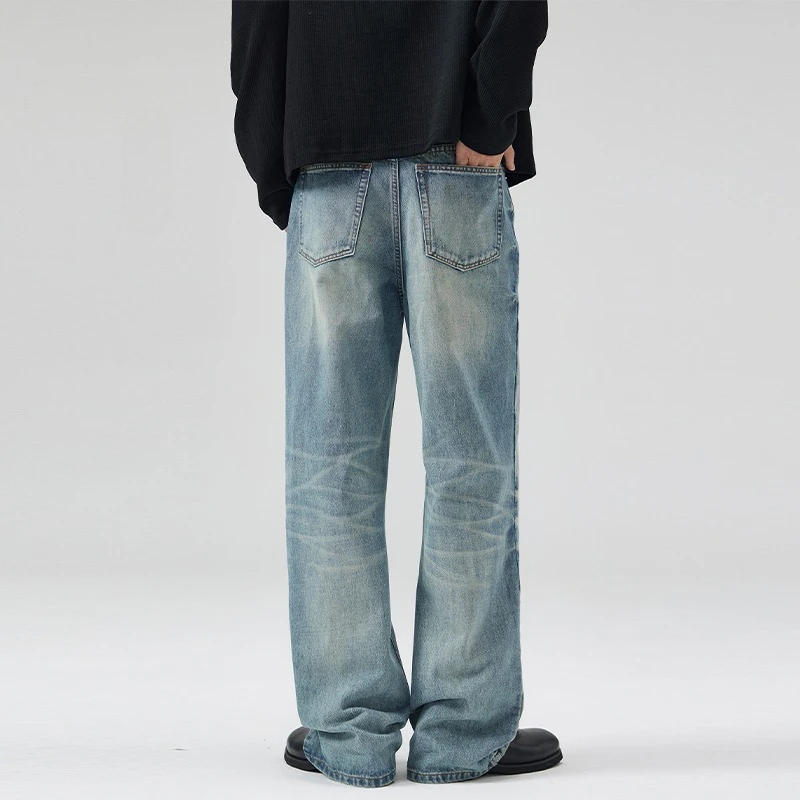 ผู้ชายฤดูใบไม้ร่วงVINTAGEกางเก - Men'S Fashion With Baggy Jeans บทวิจารณ์และราคา
