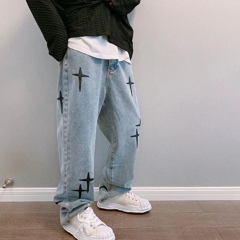 พิมพ์กางเกงยีนส์ผู้ชาย 2023 ให - Men'S Fashion With Baggy Jeans บทวิจารณ์และราคา