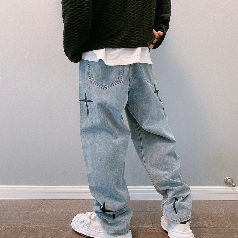 พิมพ์กางเกงยีนส์ผู้ชาย 2023 ให - Men'S Fashion With Baggy Jeans บทวิจารณ์และราคา