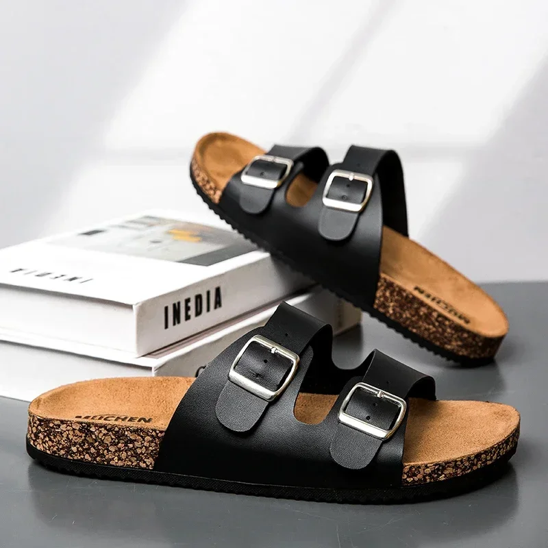 รองเท้าแตะแฟชั่นคลาสสิกแบบยูนิ - Mens Fashion Modern บทวิจารณ์และราคา