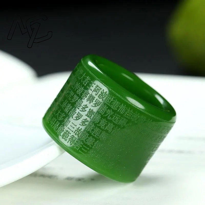 Natural RED Jade Ring Heart Me - Men'S Fashion Rings บทวิจารณ์และราคา