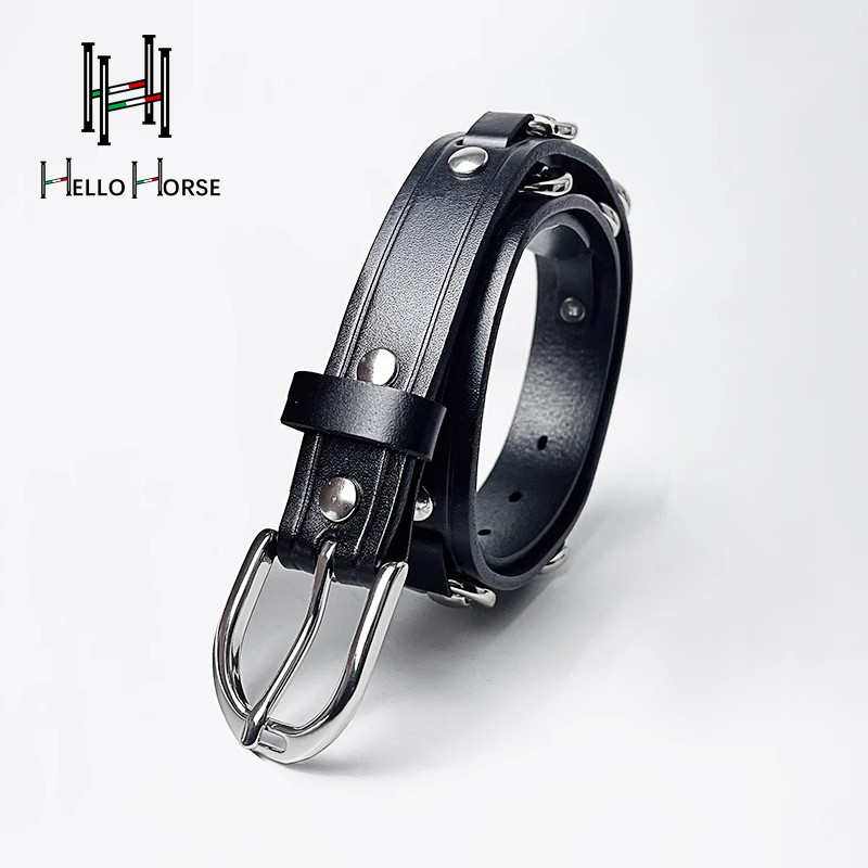Hello Horse เข็มขัดกีฬาขี่ม้า  - Leather Belt Braided บทวิจารณ์และราคา