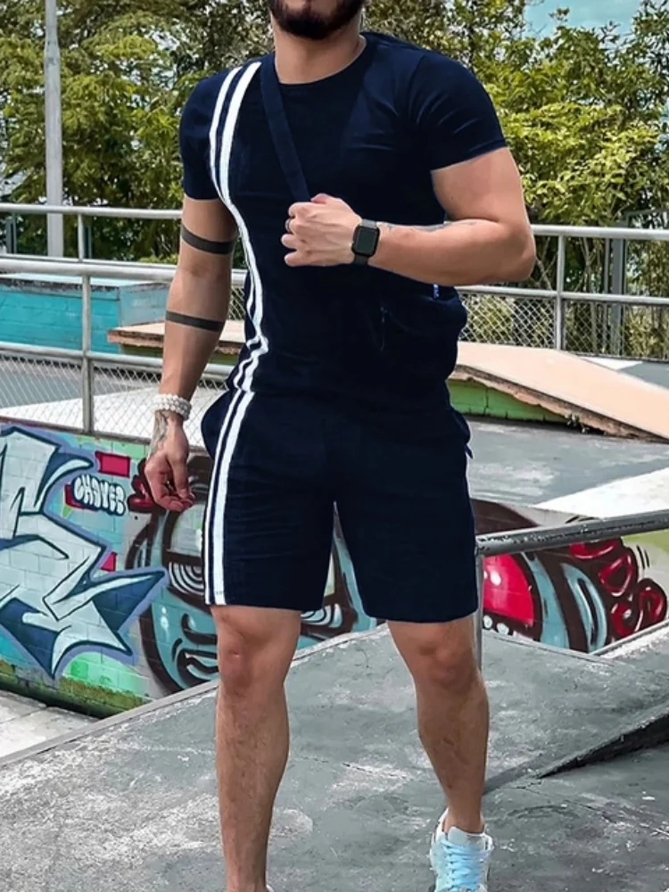 ชุดแฟชั่นใหม่ เสื้อยืดแขนสั้นพ - Men Fashion Vintage บทวิจารณ์และราคา