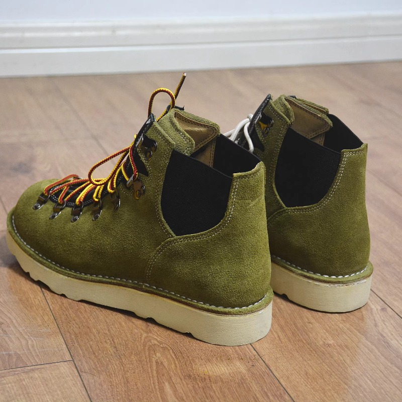 รองเท้าบูทหนังแท้สไตล์อ็อกซ์ฟอ - Men'S Fashion Hiking Boots บทวิจารณ์และราคา