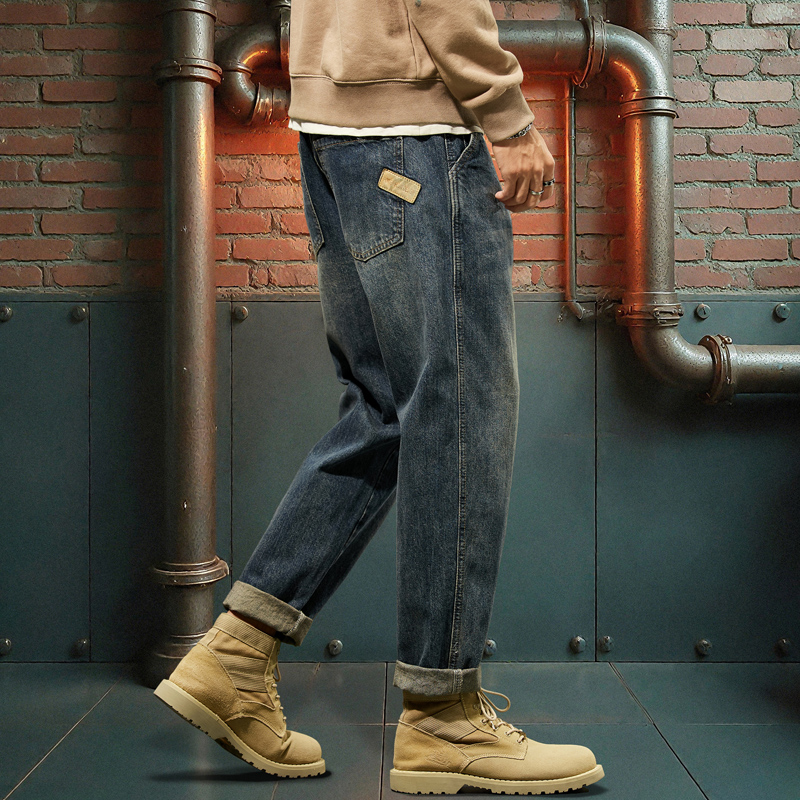 กางเกงยีนส์ทรงหลวมสไตล์ใหม่สำห - Men'S Fashion With Baggy Jeans บทวิจารณ์และราคา