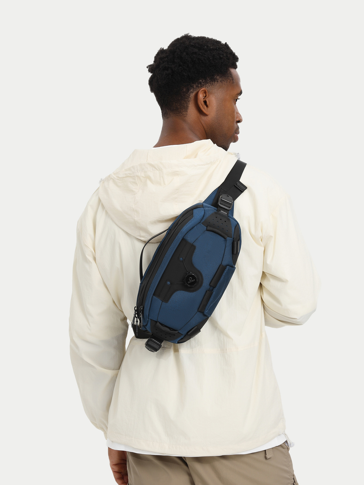 OZUKO กระเป๋าคาดหน้าอกมัลติฟัง - Men'S Fashion Bag บทวิจารณ์และราคา