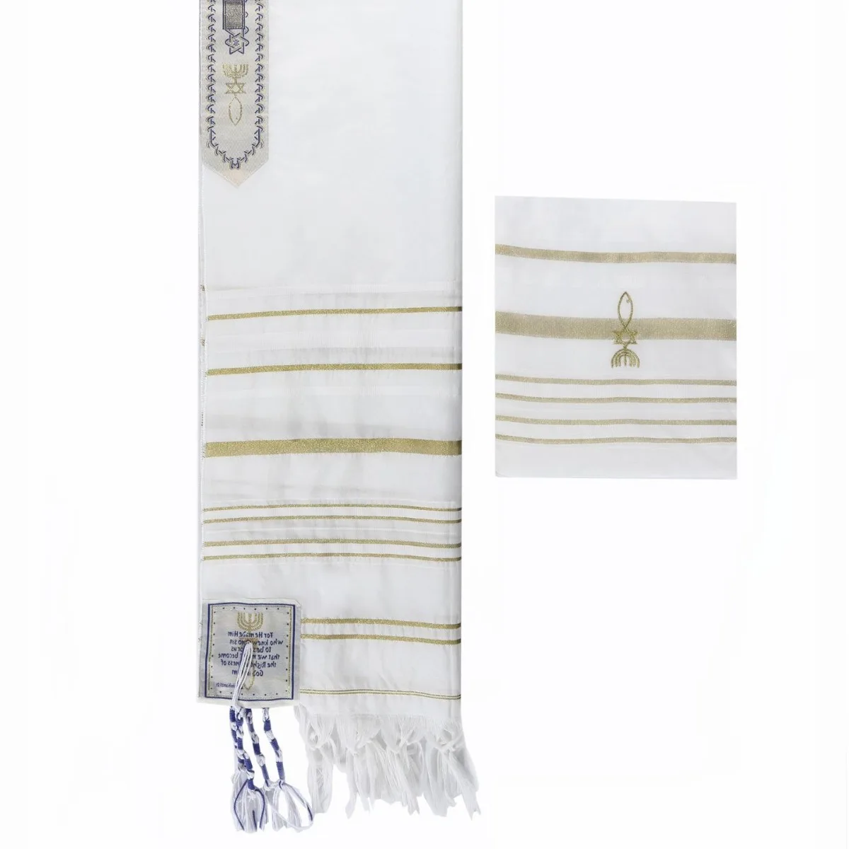 Golden Stripes สวดมนต์ผ้าคลุมไ - Men'S Fashion Bag บทวิจารณ์และราคา