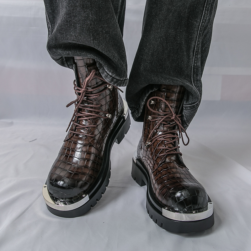 รองเท้าบูทผู้ชายคุณภาพสูงสำหรั - Men'S Fashion Hiking Boots บทวิจารณ์และราคา