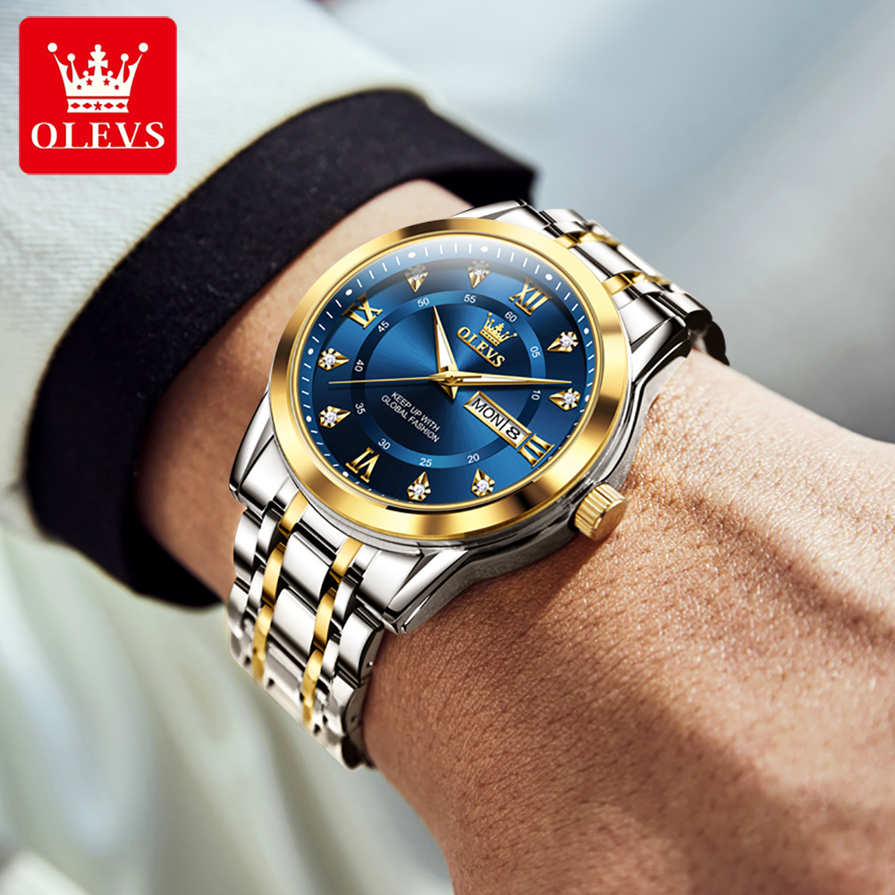OLEVS แบรนด์นาฬิกาแฟชั่นผู้ชาย - Fashion Mens Watches บทวิจารณ์และราคา