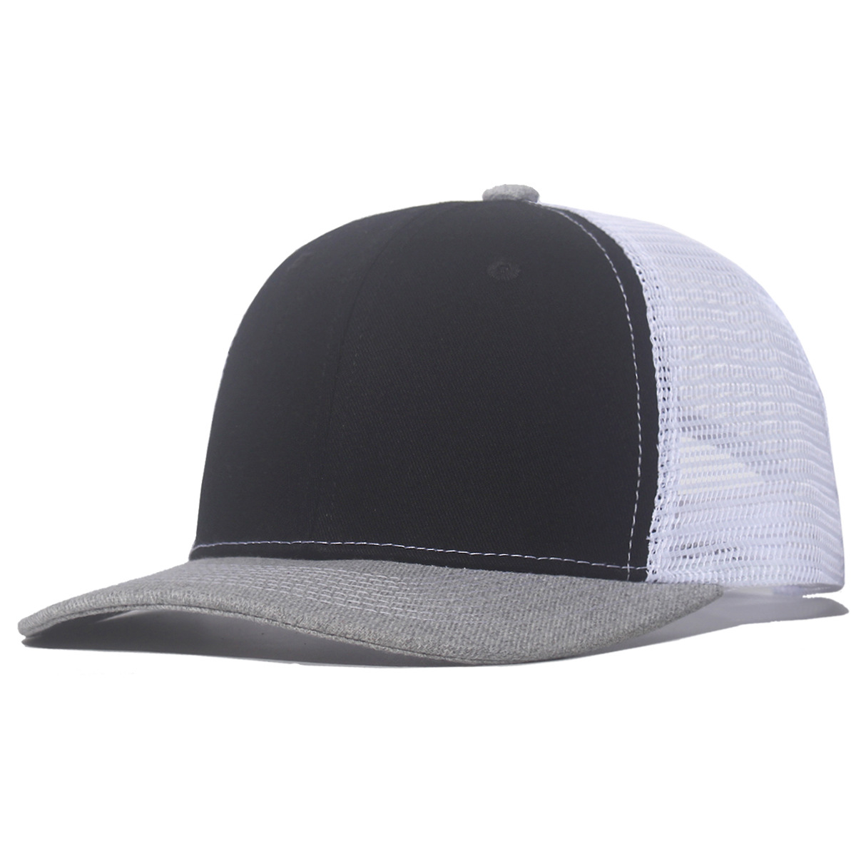 โลโก้ที่กําหนดเองกีฬา Snapback - Trucker Hat Cap บทวิจารณ์และราคา
