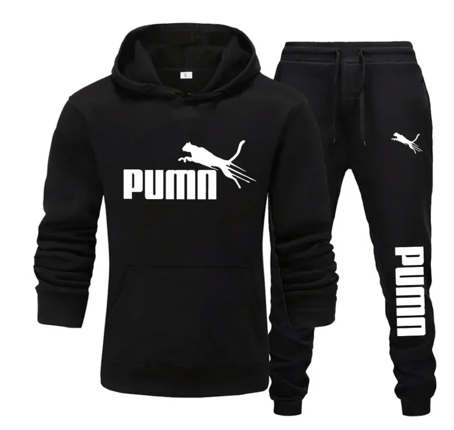 ชุดเซ็ตเสื้อฮู้ดและกางเกงขายาว - Men'S Fashion Pants บทวิจารณ์และราคา