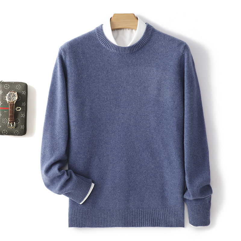 ผู้ชาย 100% ขนสัตว์บริสุทธิ์เส - Knitted Cardigan Men บทวิจารณ์และราคา