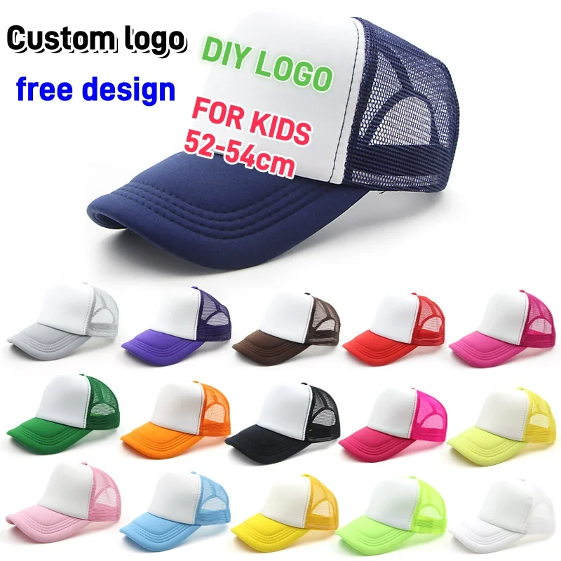 เด็กปรับตาข่าย Trucker หมวกโลโ - Trucker Hat Cap บทวิจารณ์และราคา