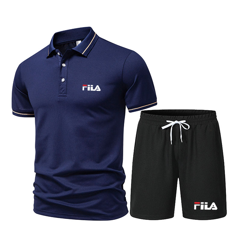 ชุดกีฬา 2 ชิ้นแฟชั่นสำหรับผู้ช - Men'S Fashion Polo บทวิจารณ์และราคา