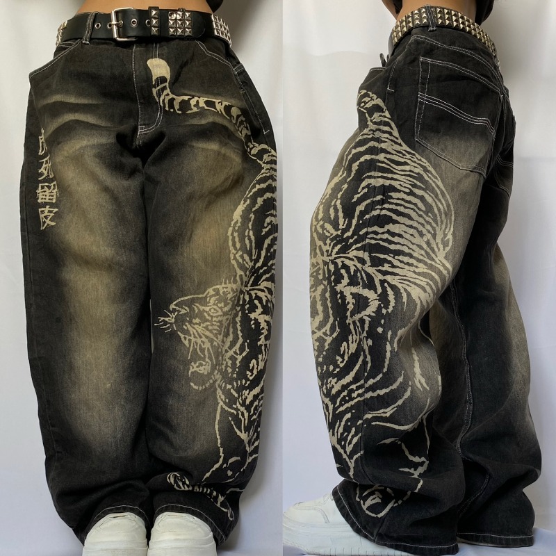 2025 แฟชั่นใหม่ขนาดใหญ่รูปแบบก - Men'S Fashion With Baggy Jeans บทวิจารณ์และราคา