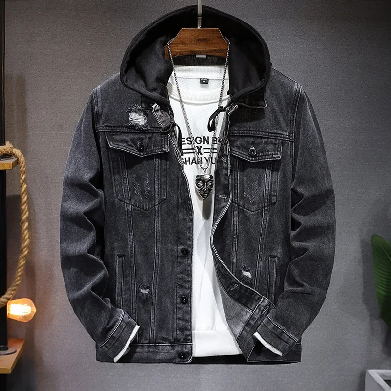 Pop ฤดูใบไม้ผลิฤดูใบไม้ร่วงใหม - Men'S Fashion Grey Jeans บทวิจารณ์และราคา