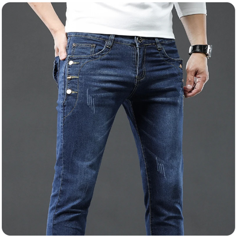 คลาสสิก Slim Vintage แฟชั่นผู้ - Men'S Fashion Grey Jeans บทวิจารณ์และราคา