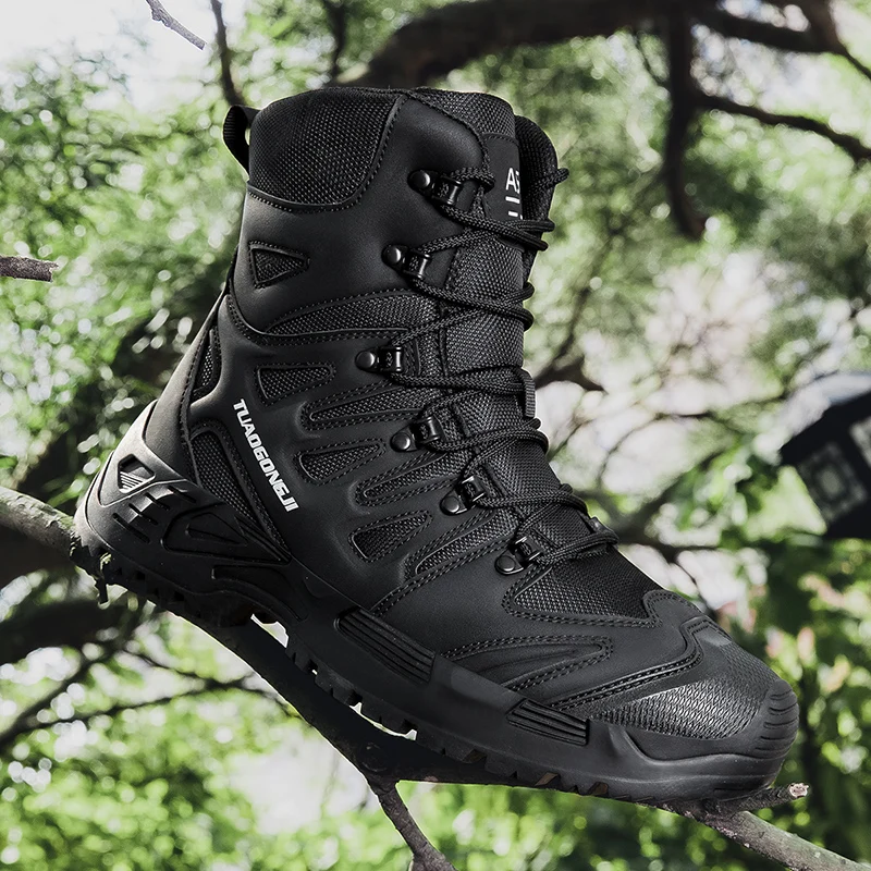 ผู้ชายเดินป่ากลางแจ้งรองเท้าบู - Men'S Fashion Hiking Boots บทวิจารณ์และราคา