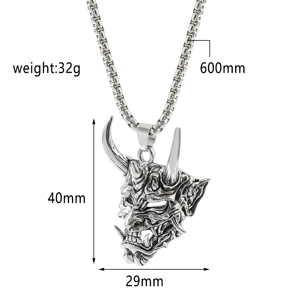 จี้สร้อยคอหน้ากากผี Rascal หล่ - Men'S Fashion Necklaces บทวิจารณ์และราคา