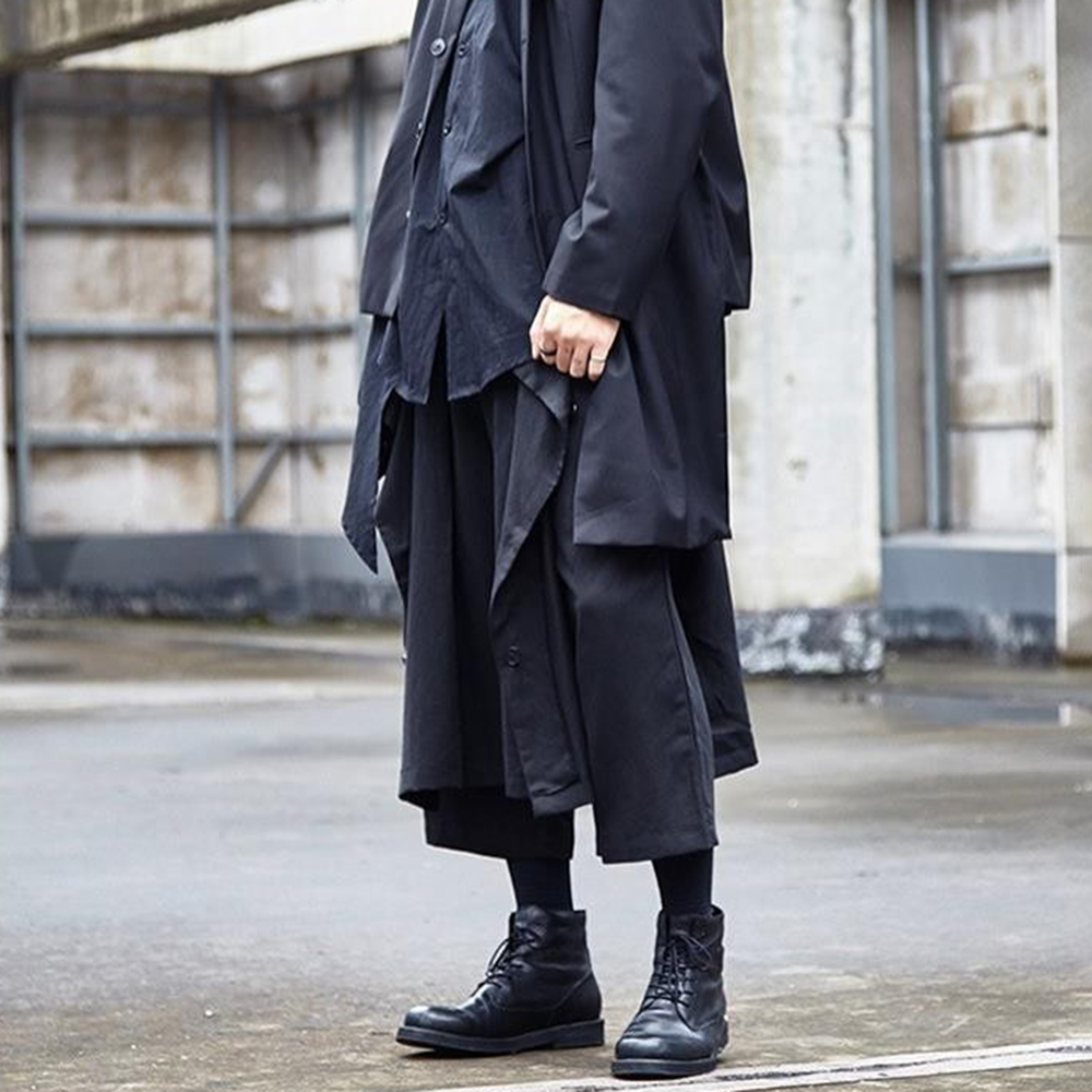 กางเกงโกธิคดาร์ก Y2k ทรงไม่สมม - Mens Fashion Trends 2026 บทวิจารณ์และราคา