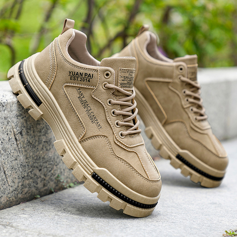รองเท้าบูททำงานพื้นหนาสำหรับผู - Men'S Fashion Hiking Boots บทวิจารณ์และราคา