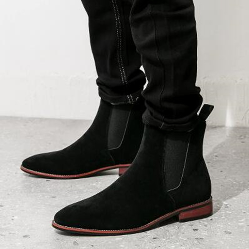 รองเท้าบูทเชลซีหนังแท้สไตล์เรโ - Men'S Fashion Luxury Brands บทวิจารณ์และราคา
