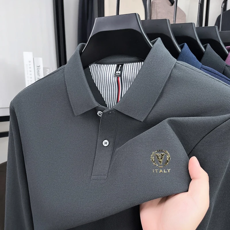 เสื้อโปโลแขนยาวผู้ชายแบรนด์หรู - Men'S Fashion Polo บทวิจารณ์และราคา