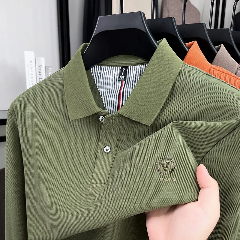 เสื้อโปโลแขนยาวผู้ชายแบรนด์หรู - Men'S Fashion Polo บทวิจารณ์และราคา