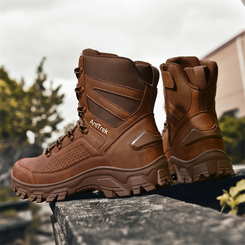 รองเท้าบูทผู้ชายสำหรับการฝึกซ้ - Men'S Fashion Hiking Boots บทวิจารณ์และราคา
