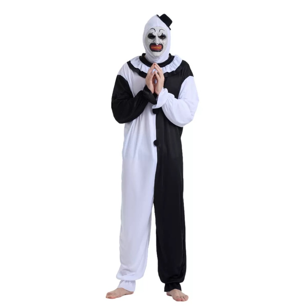ชุดคอสเพลย์ตัวตลก Terrifier สำ - Mens Fashion Jumpsuit บทวิจารณ์และราคา