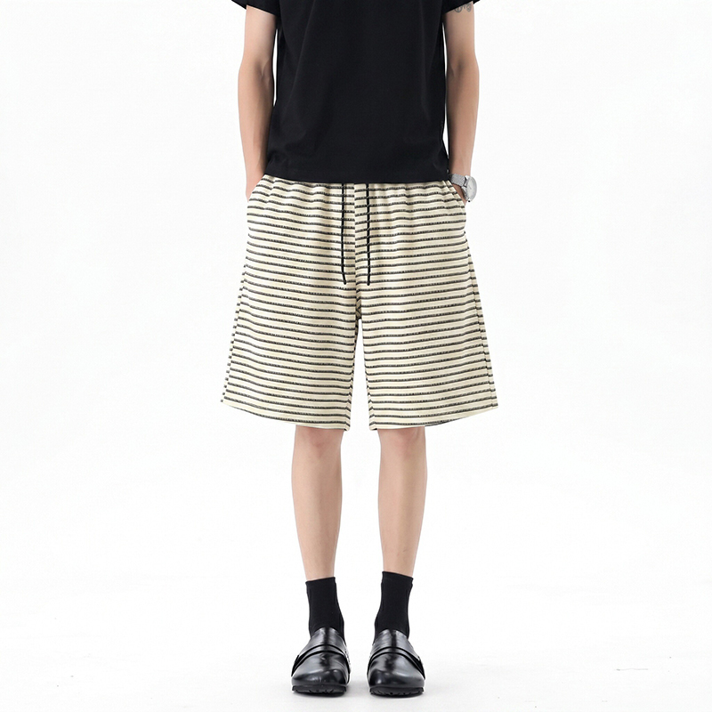 กางเกงขาสั้นลายทางสีดำขาวแฟชั่ - Men'S Fashion Looks 2026 บทวิจารณ์และราคา