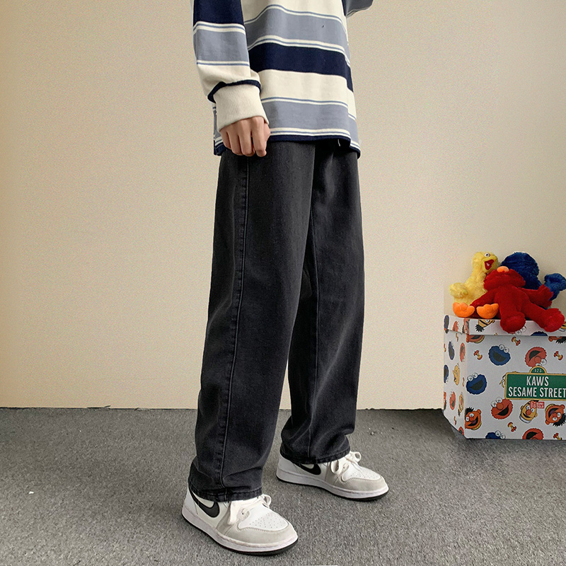 ใหม่Streetwear Baggyกางเกงยีนส - Men'S Fashion With Baggy Jeans บทวิจารณ์และราคา