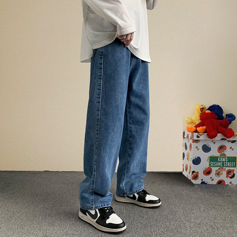 ใหม่Streetwear Baggyกางเกงยีนส - Men'S Fashion With Baggy Jeans บทวิจารณ์และราคา