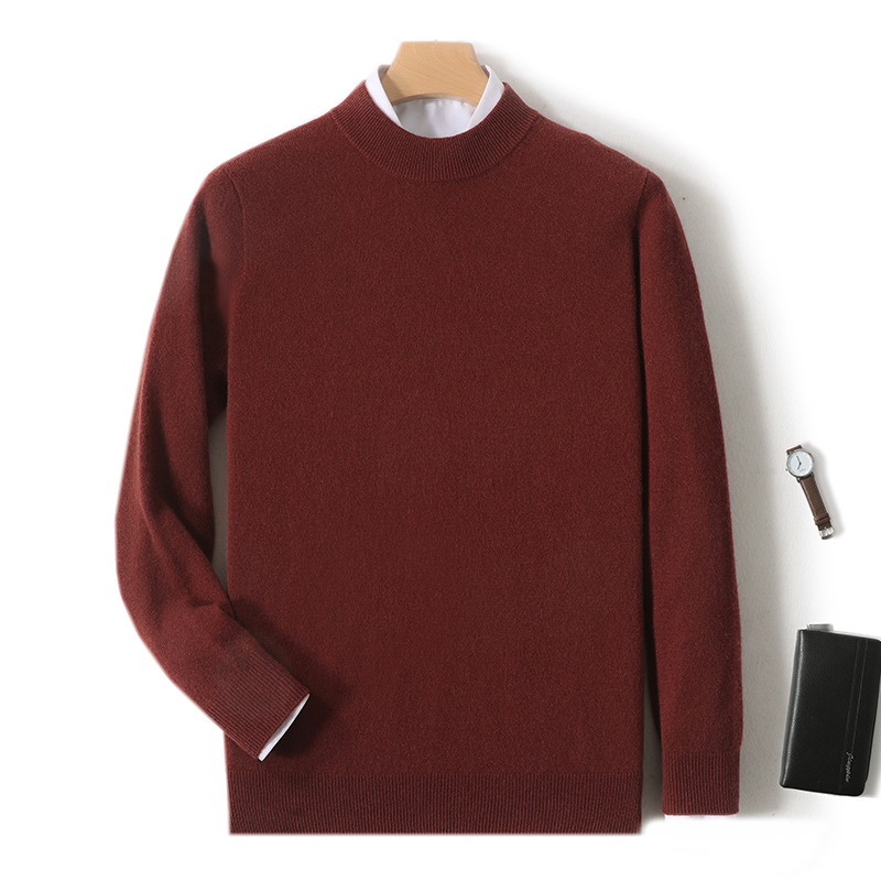 เสื้อสเวตเตอร์คอเต่าทรงหลวมผ้า - Knitted Cardigan Men บทวิจารณ์และราคา