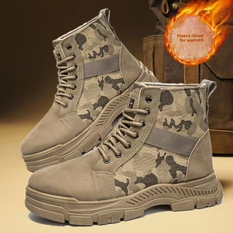 รองเท้าบูทหุ้มข้อสูงแฟชั่นใหม่ - Men'S Fashion Hiking Boots บทวิจารณ์และราคา