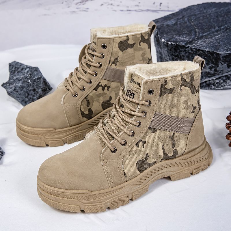 รองเท้าบูทหุ้มข้อสูงแฟชั่นใหม่ - Men'S Fashion Hiking Boots บทวิจารณ์และราคา