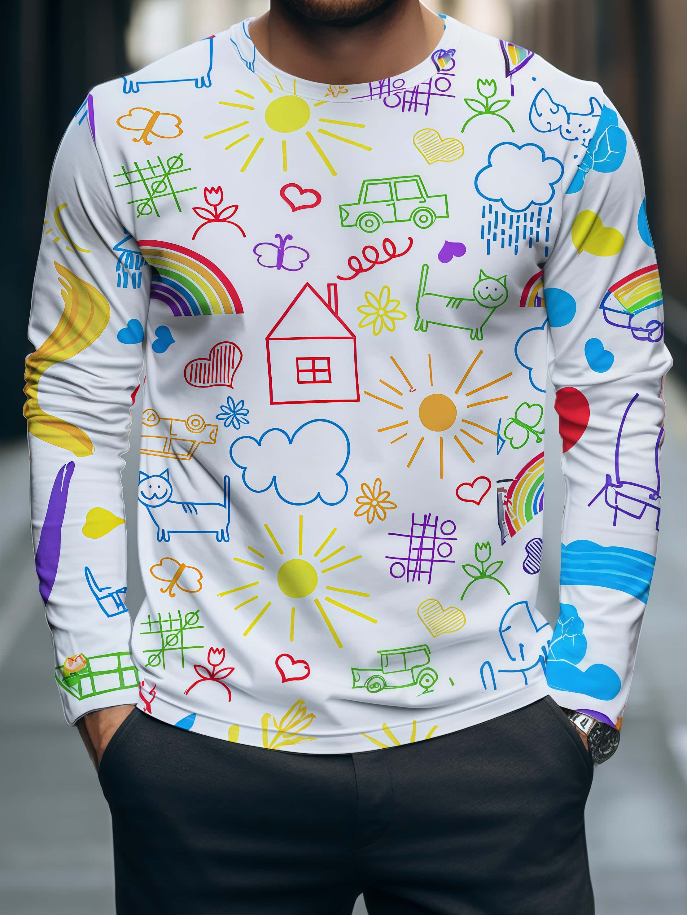 2026 ใหม่โดปามีน คัลเลอร์ กราฟ - Men'S Fashion Trends บทวิจารณ์และราคา