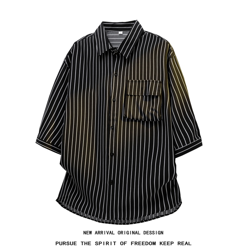 【เสื้อ+กางเกงขาสั้น】ชุดเสื้อเช - Men'S Fashion Pants บทวิจารณ์และราคา